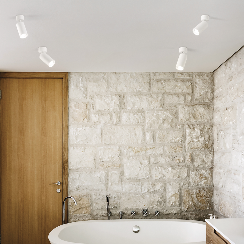 IDEAL LUX 371214 DYNAMITE AP1 SQUARE stropné svietidlo mosadzné