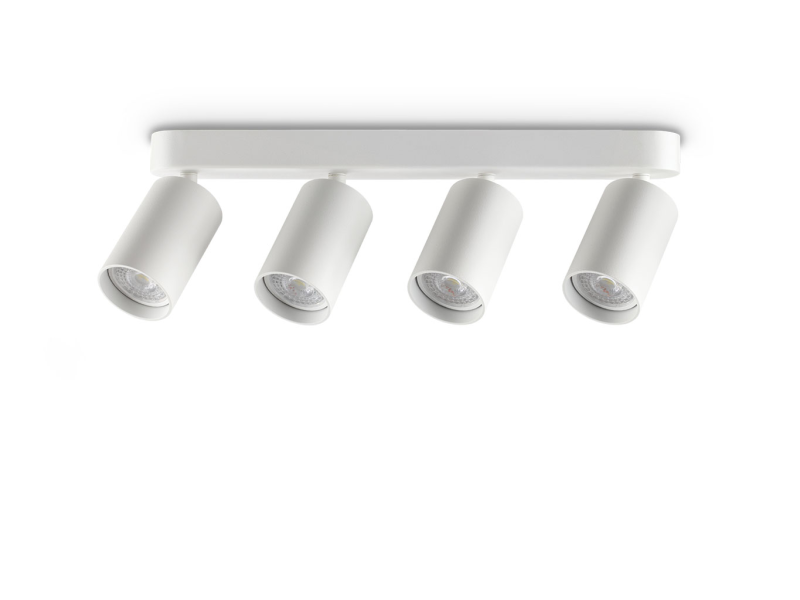 IDEAL LUX 371337 DYNAMITE PL4 LINEAR ROUND stropné svietidlo biele