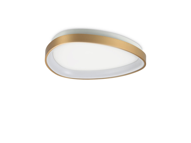 IDEAL LUX 372051 GEMINI PL D042 4000K stropné svietidlo mosadzné