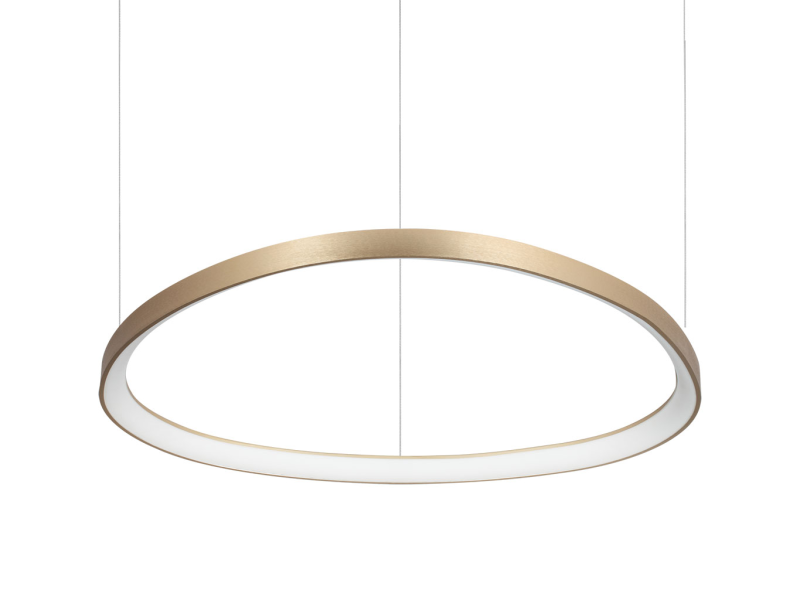 IDEAL LUX 372204 GEMINI SP D081 4000K závesné svietidlo mosadzné