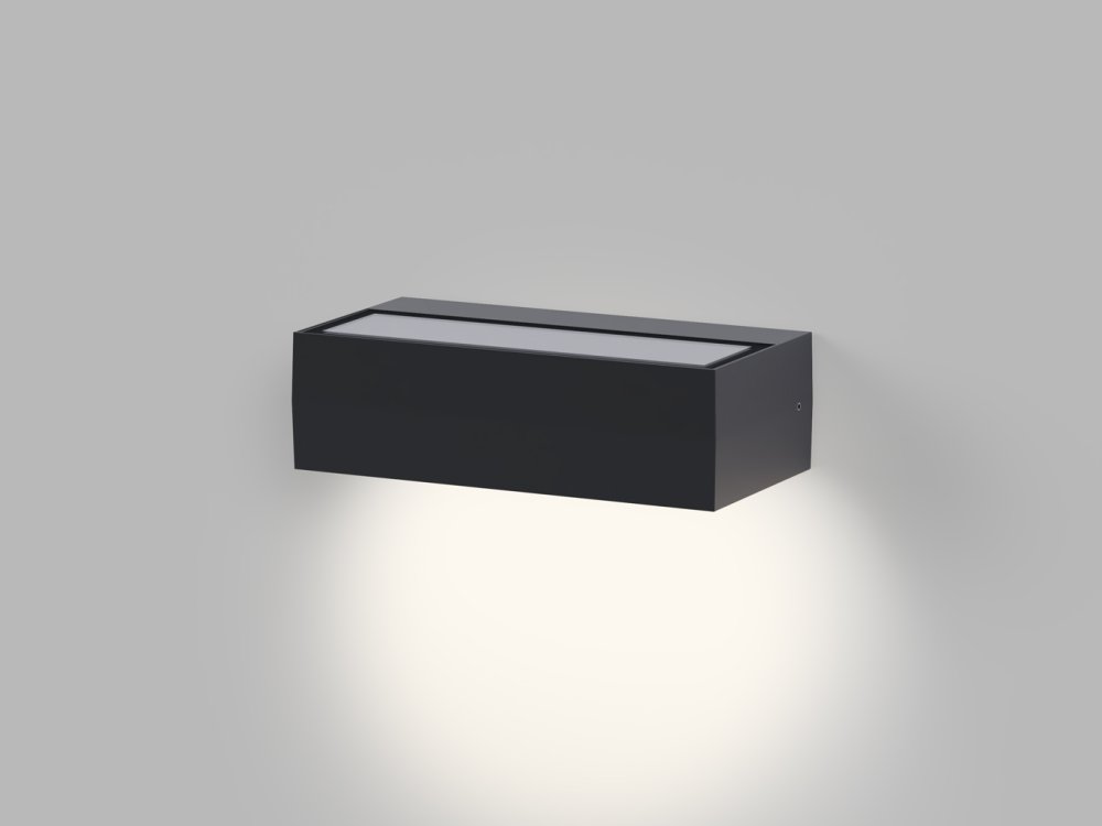 LED2 5238354 KVADER II vonkajšie nástenné svietidlo antracitové