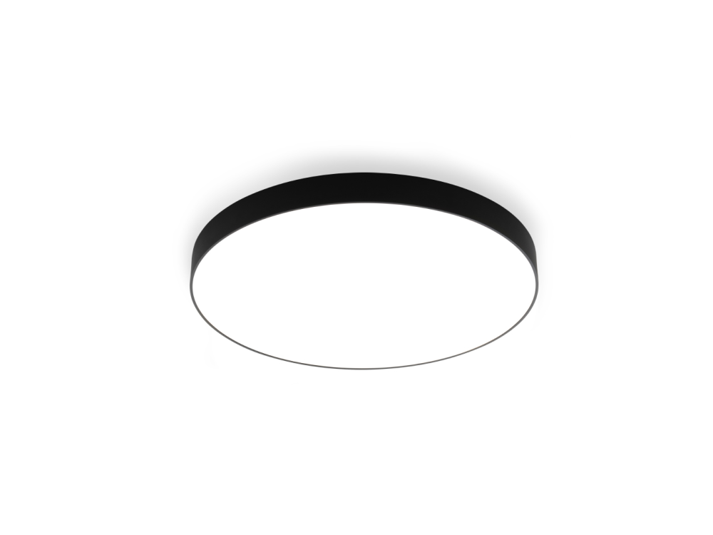 LED2 1110533DT RINGO 60 P stropné svietidlo čierne stmievateľné