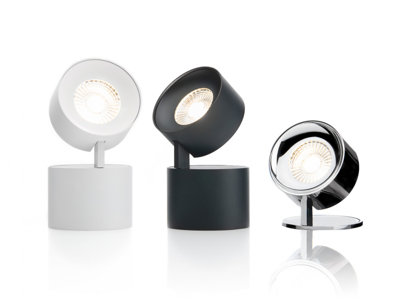 LED2 11508311DT KLIP ON stropné natáčacie bodové LED svietidlo biele stmievateľné
