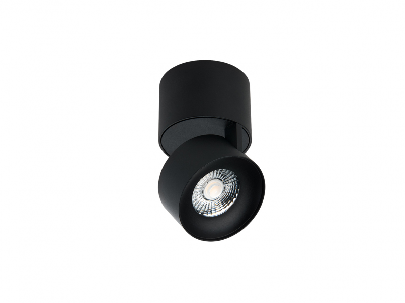 LED2 11508333 KLIP ON stropné natáčacie bodové LED svietidlo čierne