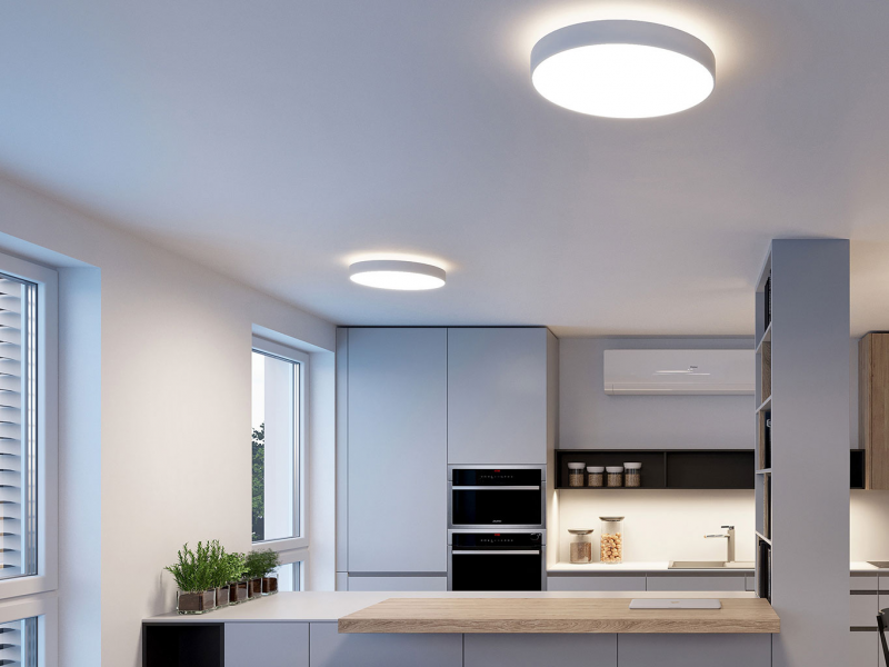 LED2 1234153 ROTO 60 stropné svietidlo čierne