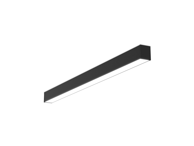 LED2 1238153DT NOLI II 120 P stropné svietidlo čierne stmievateľné