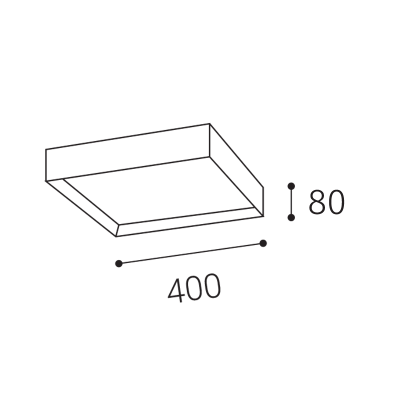 LED2 1272253DT MILO 40 stropné svietidlo čierne stmievateľné