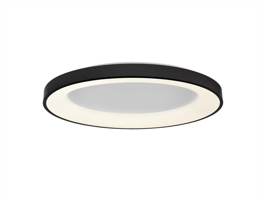 LED2 1273053DT BELLA 80 stropné svietidlo čierne stmievateľné