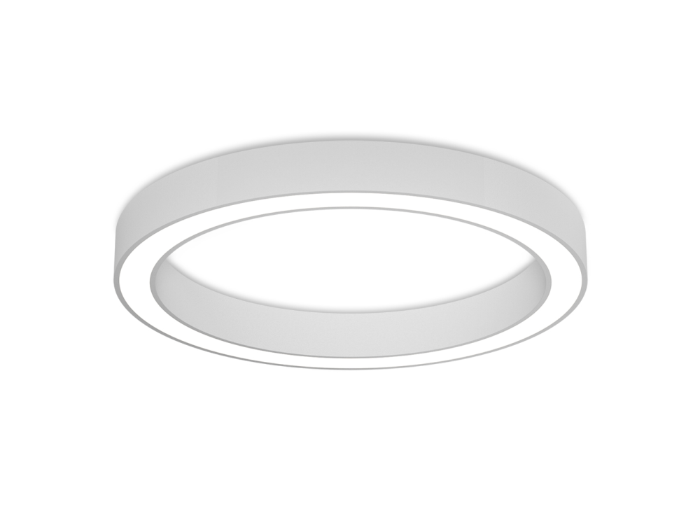LED2 1273751DT SATURN SLIM 80 stropné svietidlo biele stmievateľné