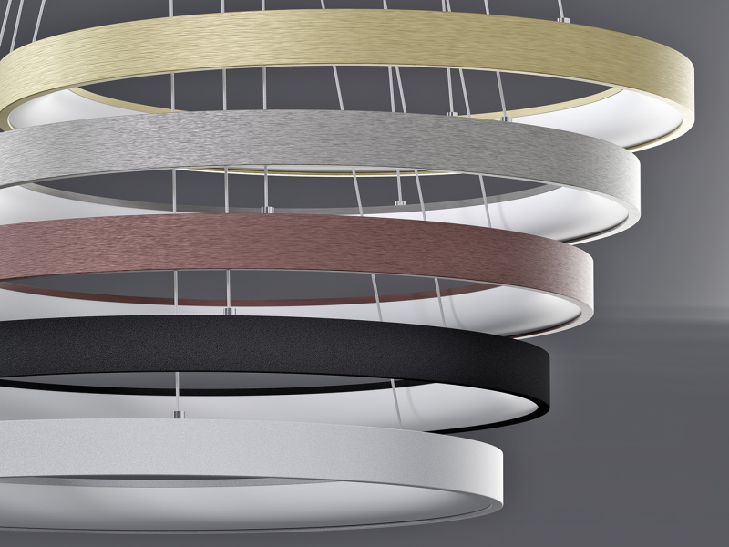 LED2 1274576DT BELLA SLIM 28 stropné svietidlo niklové stmievateľné