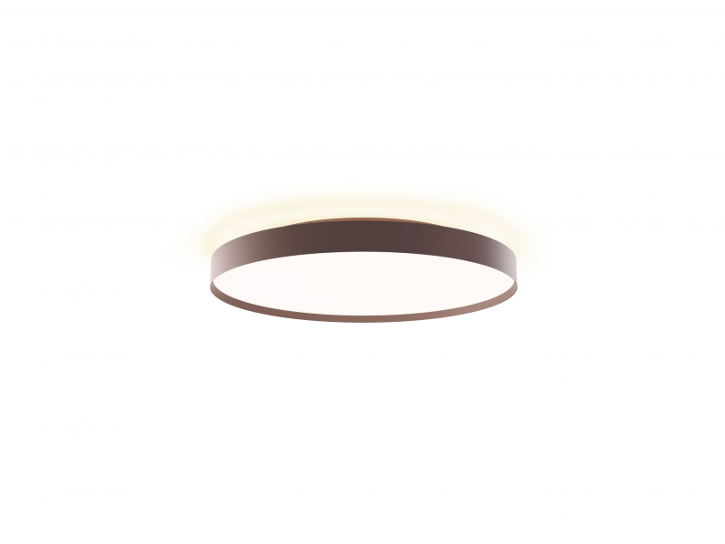 LED2 1275958DT TORO 60 stropné svietidlo s horným podsvietením hnedé stmievateľné
