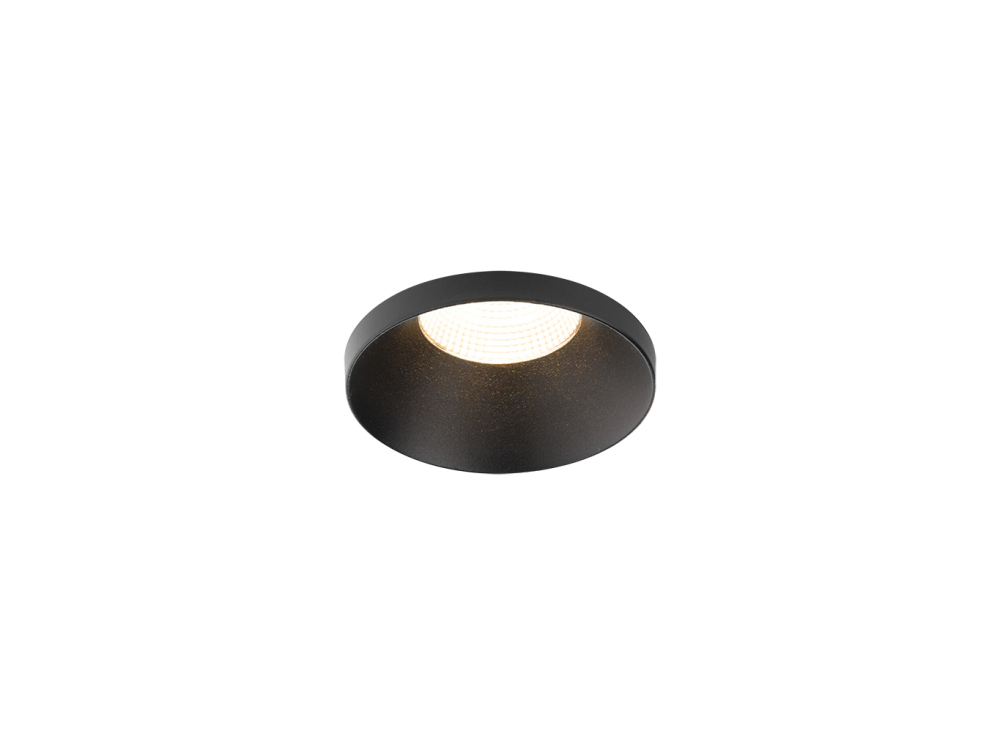 LED2 2150153DT SPOT II A zápustné svietidlo čierne stmievateľné