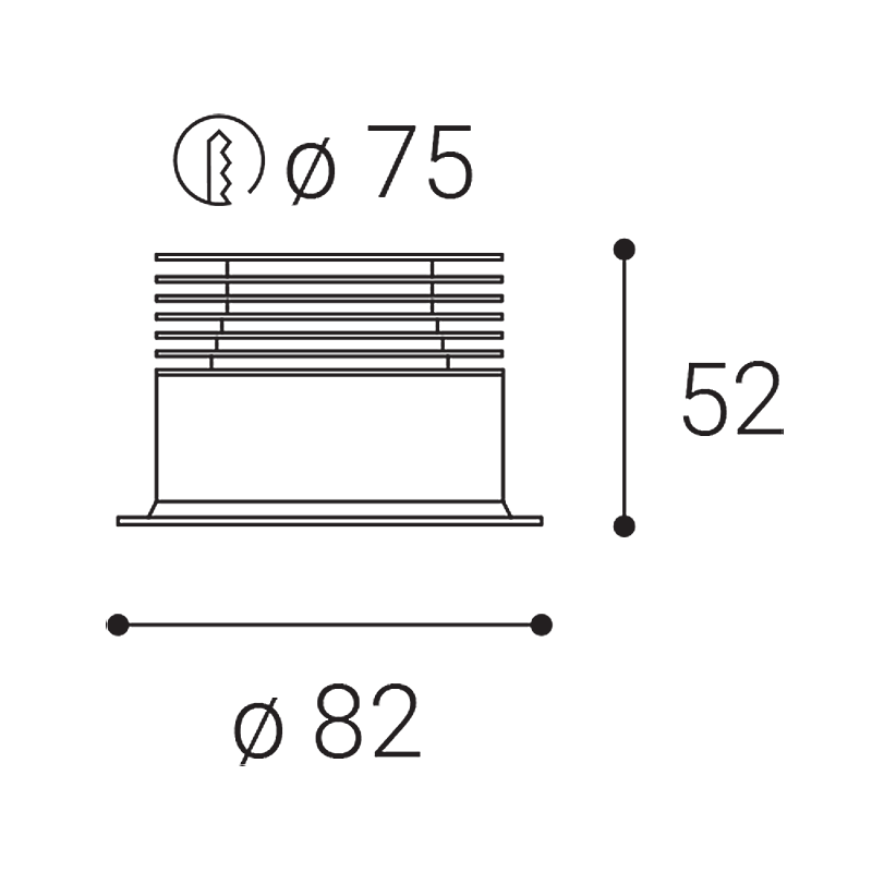 LED2 2150651DT SPOT II C zápustné svietidlo biele stmievateľné