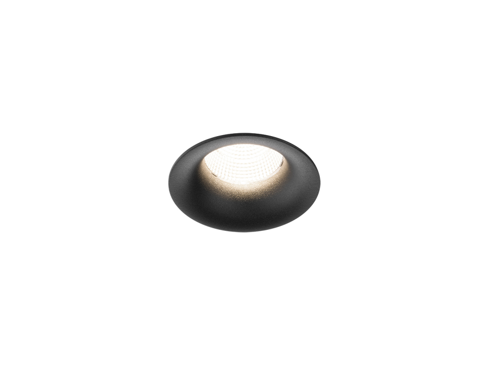 LED2 2150653DT SPOT II C zápustné svietidlo čierne stmievateľné