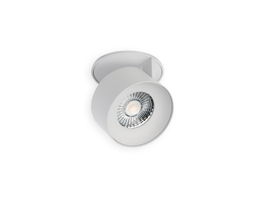LED2 21507211 KLIP zápustné natáčacie bodové LED svietidlo biele