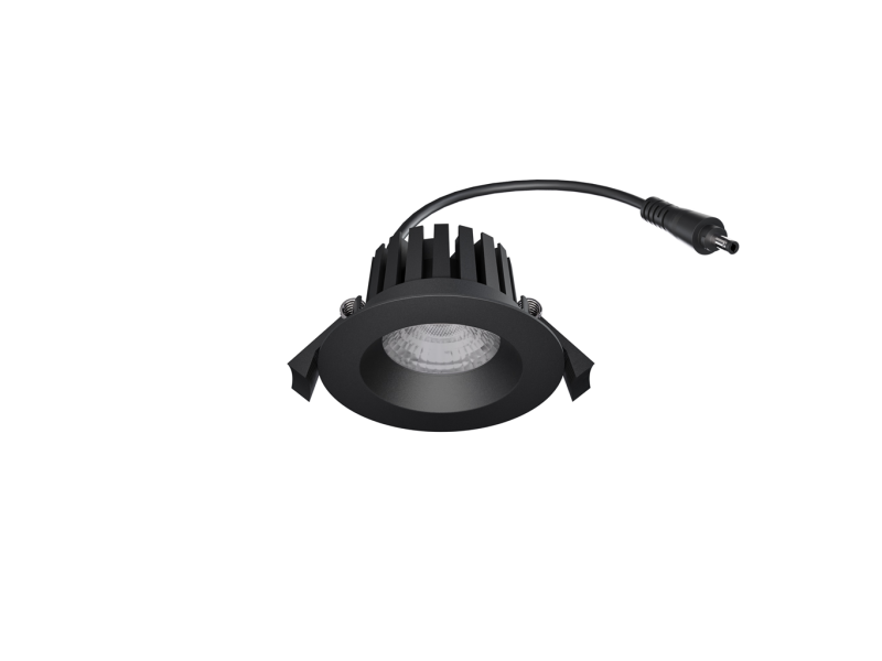LED2 2231573DT MAX II 1 vonkajšie svietidlo čierne stmievateľné