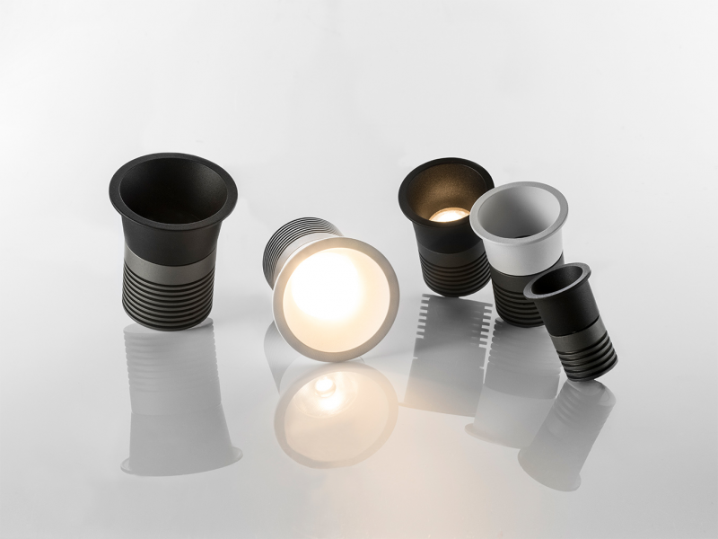 LED2 2250131 RAY XS zápustné kúpelňové svietidlo biele