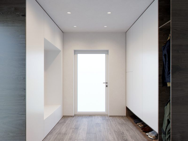LED2 2250131 RAY XS zápustné kúpelňové svietidlo biele