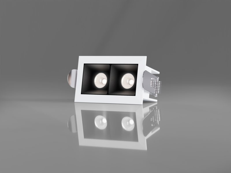 LED2 2491251 LINEAR II 2 zápustné líniové bodové LED svietidlo biele
