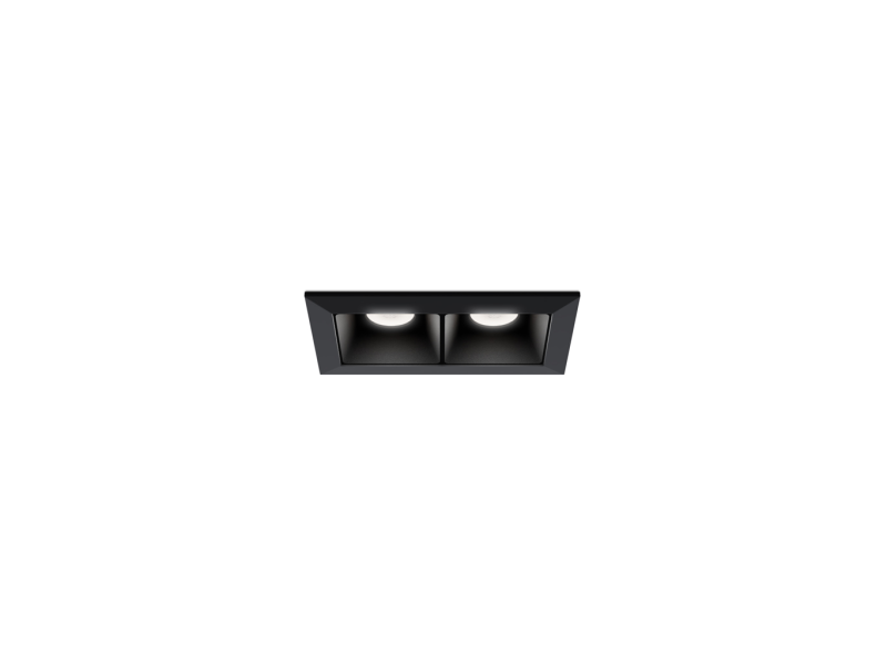 LED2 2491253 LINEAR II 2 zápustné líniové bodové LED svietidlo čierne