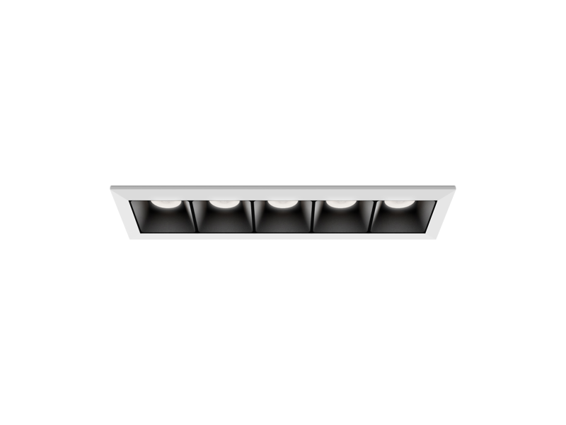 LED2 2491351 LINEAR II 5 zápustné líniové bodové LED svietidlo biele