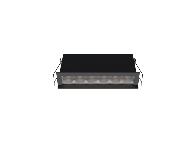 LED2 2560453DT RIVA MINI WW 6 zápustné svietidlo čierne stmievateľné
