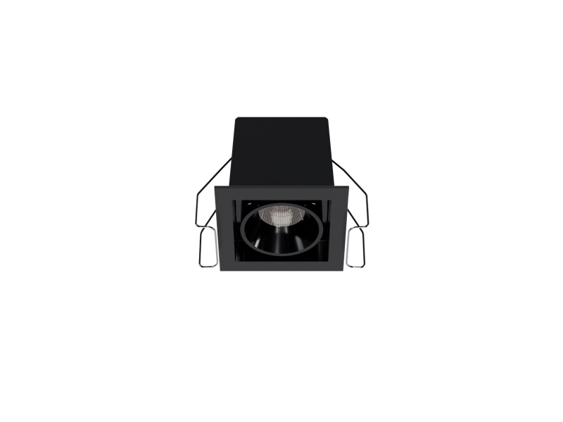 LED2 2560653 RIVA MAXI 1 zápustné svietidlo čierne