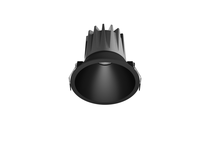 LED2 2561253DT NINO L zápustné svietidlo čierne stmievateľné