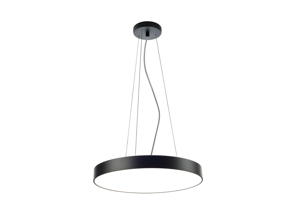 LED2 3110933DT RINGO 45 P-Z závesné svietidlo čierne stmievateľné