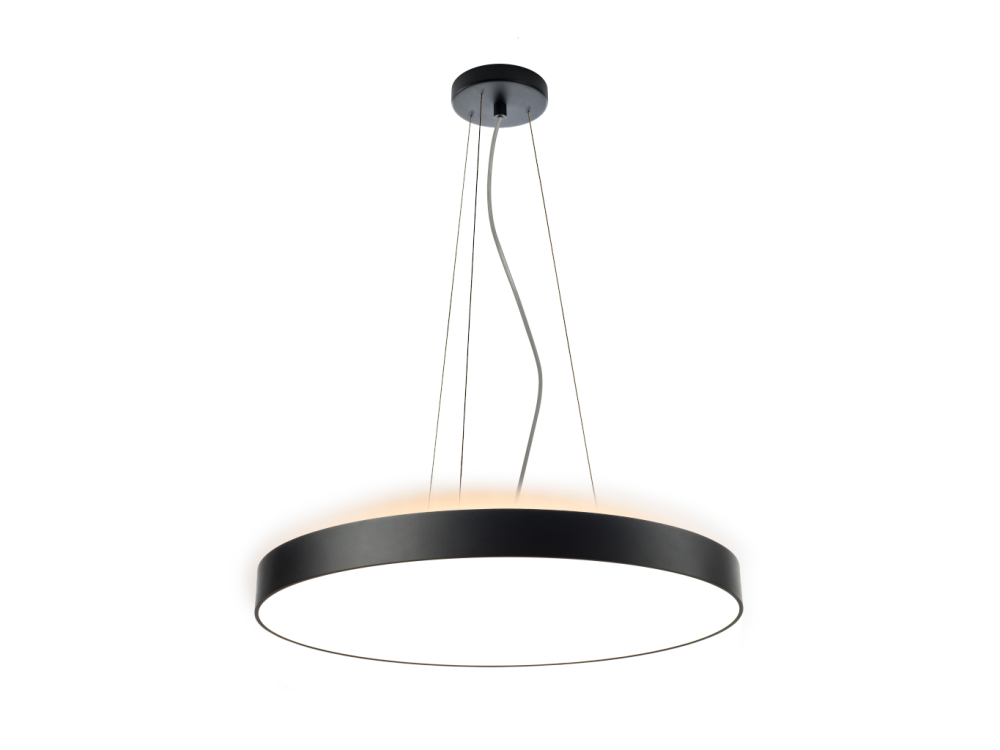 LED2 3111233 RINGO 60 P/NZ závesné svietidlo s horným podsvietením čierne