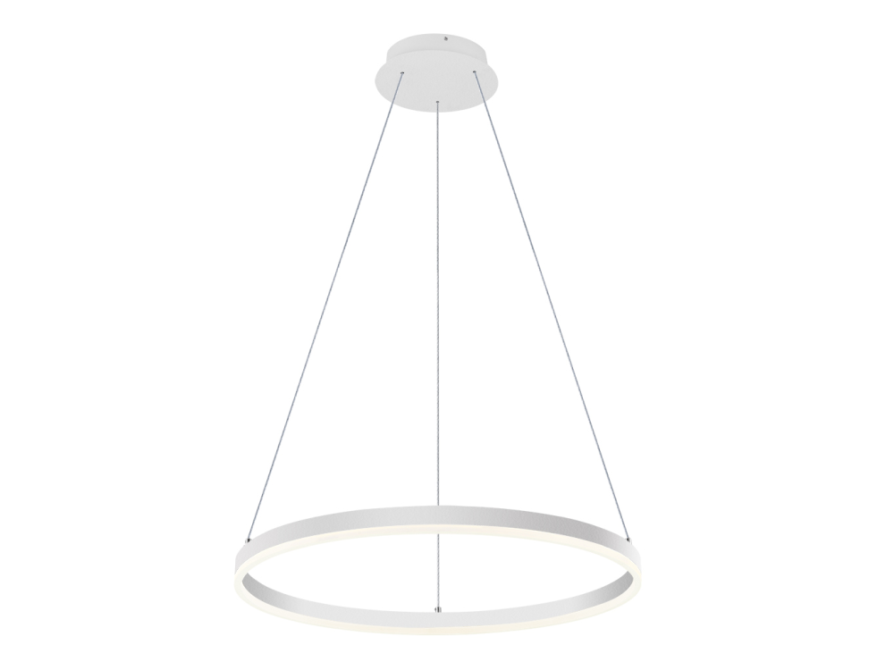 LED2 3270951DT CIRCLE 60 PZ závesné svietidlo biele stmievateľné