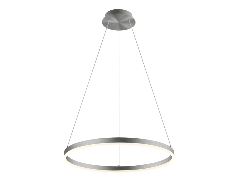 LED2 3270976DT CIRCLE 60 PZ závesné svietidlo niklové stmievateľné