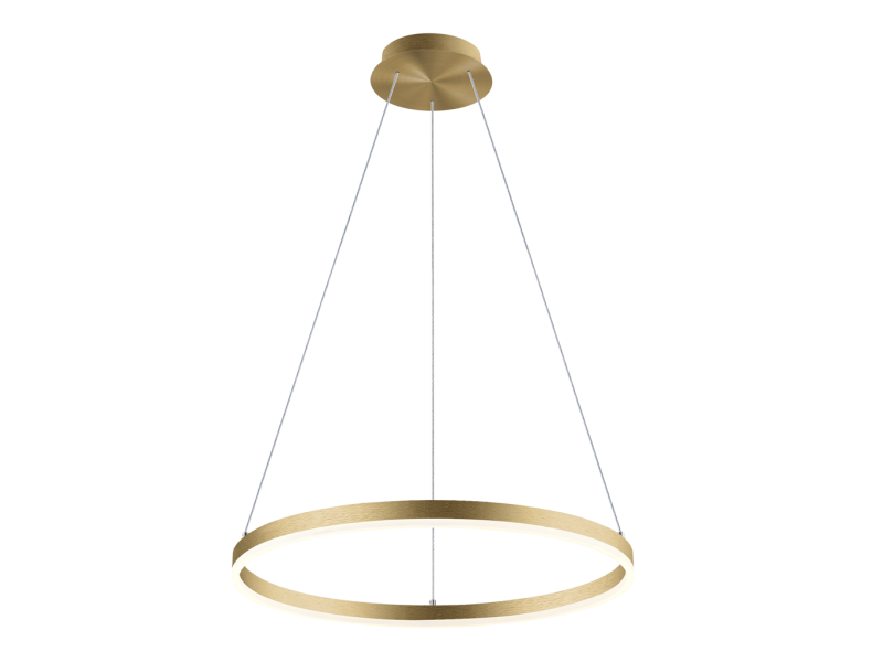 LED2 3270977DT CIRCLE 60 PZ závesné svietidlo zlaté stmievateľné