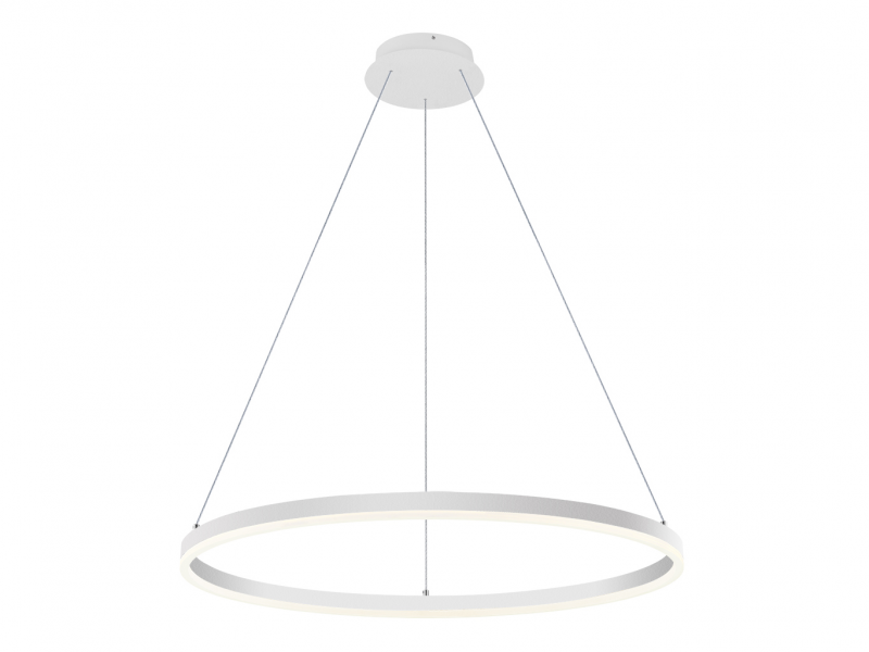 LED2 3271051DT CIRCLE 80 P-Z závesné svietidlo biele stmievateľné