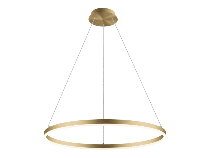 LED2 3271077DT CIRCLE 80 P-Z závesné svietidlo zlaté stmievateľné