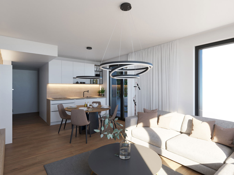 LED2 3271133DT CIRCLE 3 P-Z závesné svietidlo čierne stmievateľné
