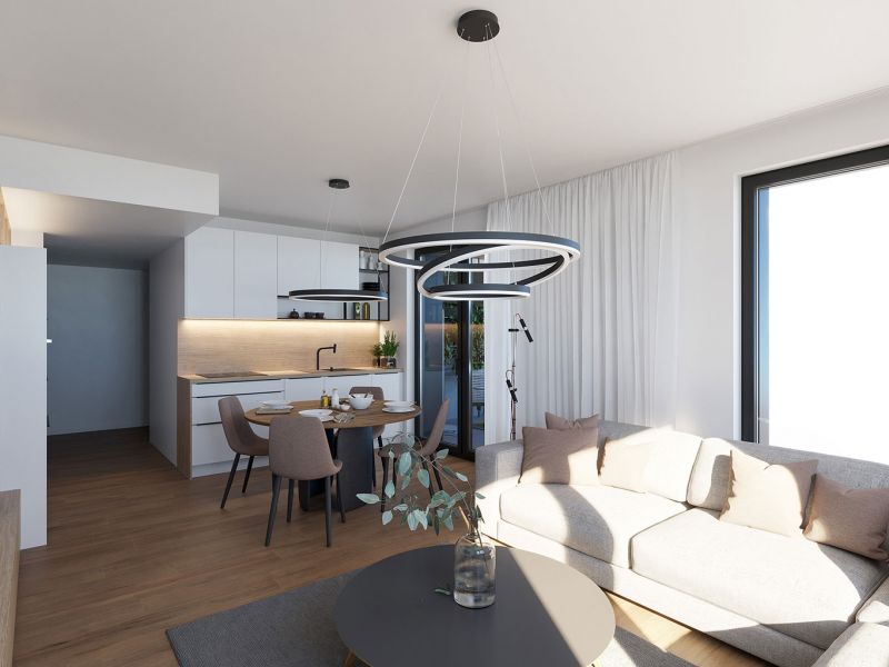 LED2 3271153DT CIRCLE 3 P-Z závesné svietidlo čierne stmievateľné luster