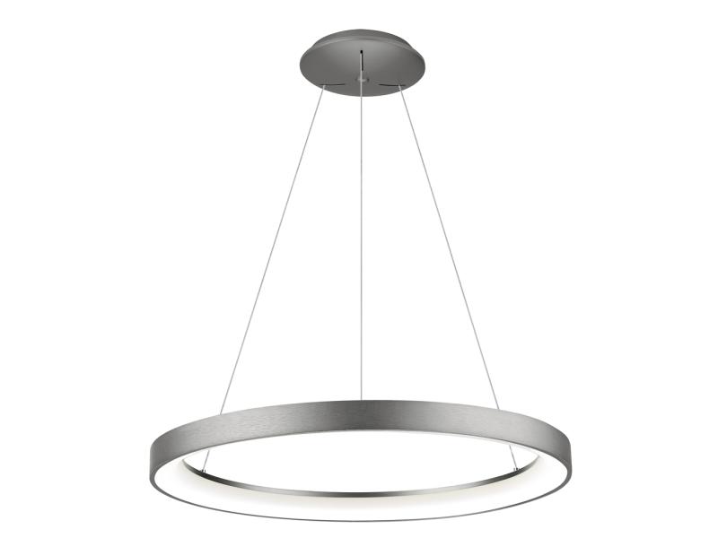 LED2 3271976DT BELLA SLIM 78 PZ závesné svietidlo niklové stmievateľné