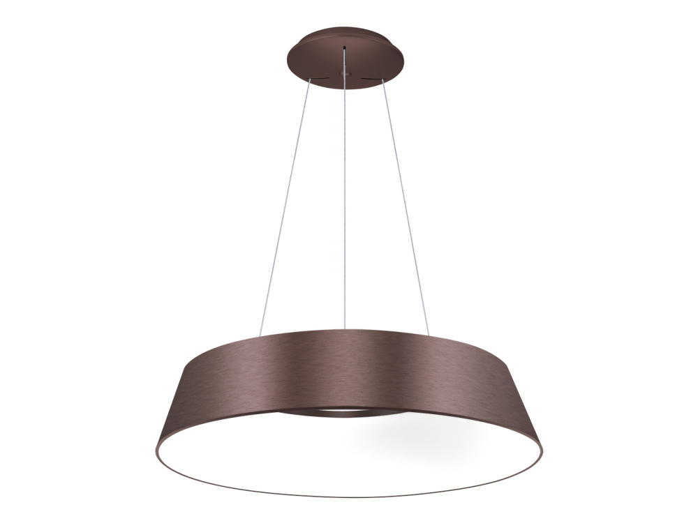 LED2 3272858DT KATY 78 Z závesné svietidlo hnedé stmievateľné