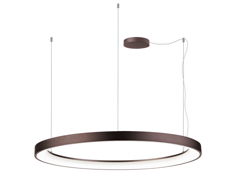 LED2 3273378DT BELLA SLIM 98 PZ luster závesné svietidlo hnedé stmievateľné