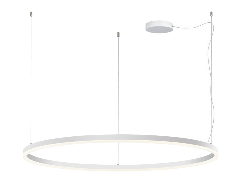 LED2 3273571DT CIRCLE 120 PZ závesné svietidlo biele stmievateľné