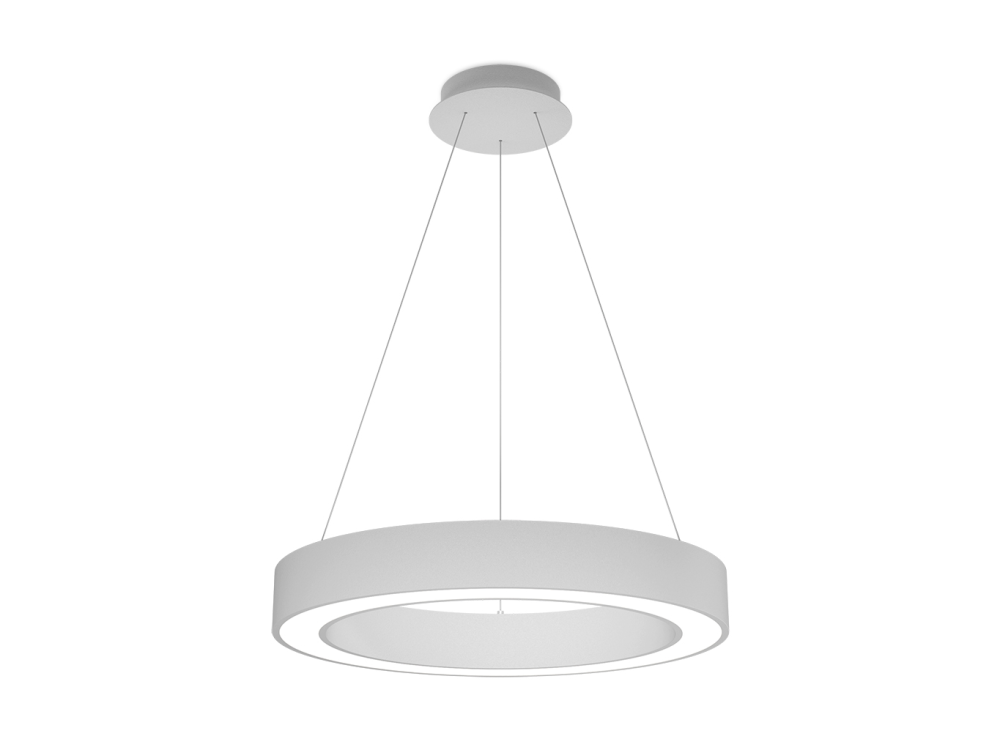 LED2 3273851DT SATURN SLIM 60 PZ závesné svietidlo biele stmievateľné