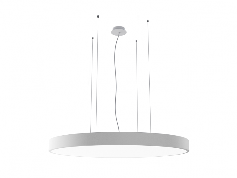 LED2 3274451DT MONO SLIM 80 P-Z závesné svietidlo biele stmievateľné