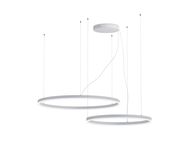 LED2 3274671DT CIRCLE SET 2 P-Z závesné svietidlo biele stmievateľné