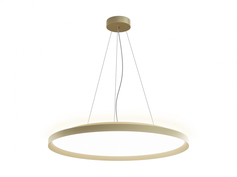 LED2 3275057DT MOON 80 P/N-Z závesné svietidlo s horným podsvietením zlaté stmievateľné