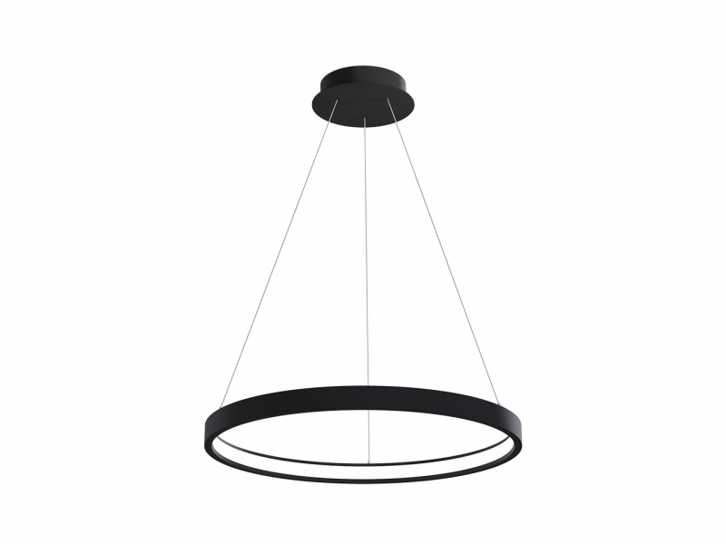 LED2 3275153DT CIRO 60 P-Z závesné svietidlo čierne stmievateľné