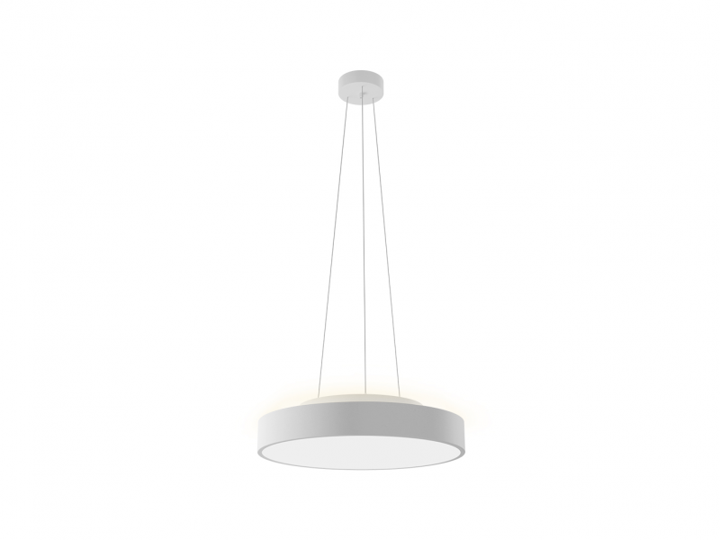 LED2 3275551 RINGO II 40 P/N-Z závesné svietidlo s horným podsvietením biele
