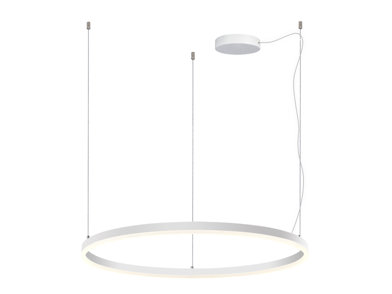 LED2 3276271DT CIRCLE 80 P-Z ST závesné svietidlo biele stmievateľné