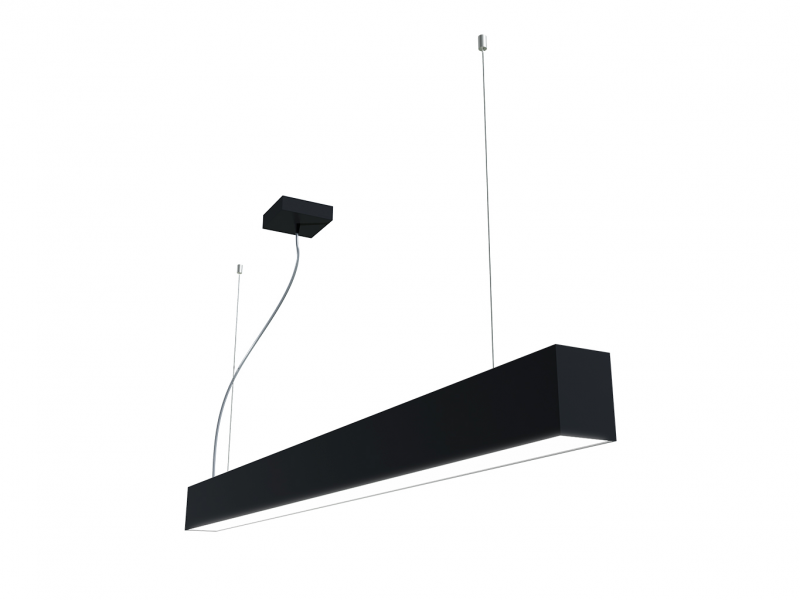 LED2 3314253 LINO II 120 P-Z závesné svietidlo čierne