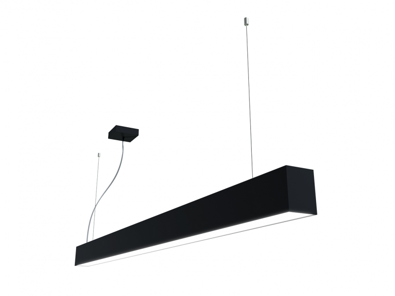 LED2 3314353 LINO II 150 P-Z závesné svietidlo čierne